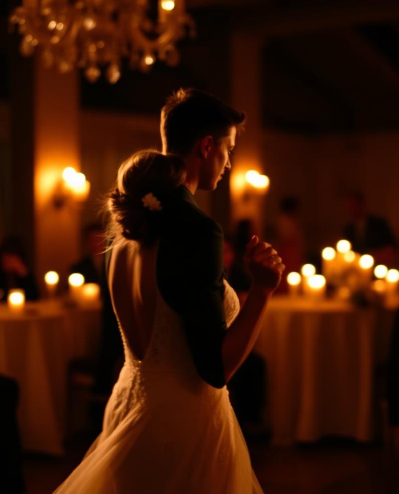 Intimate evening dance